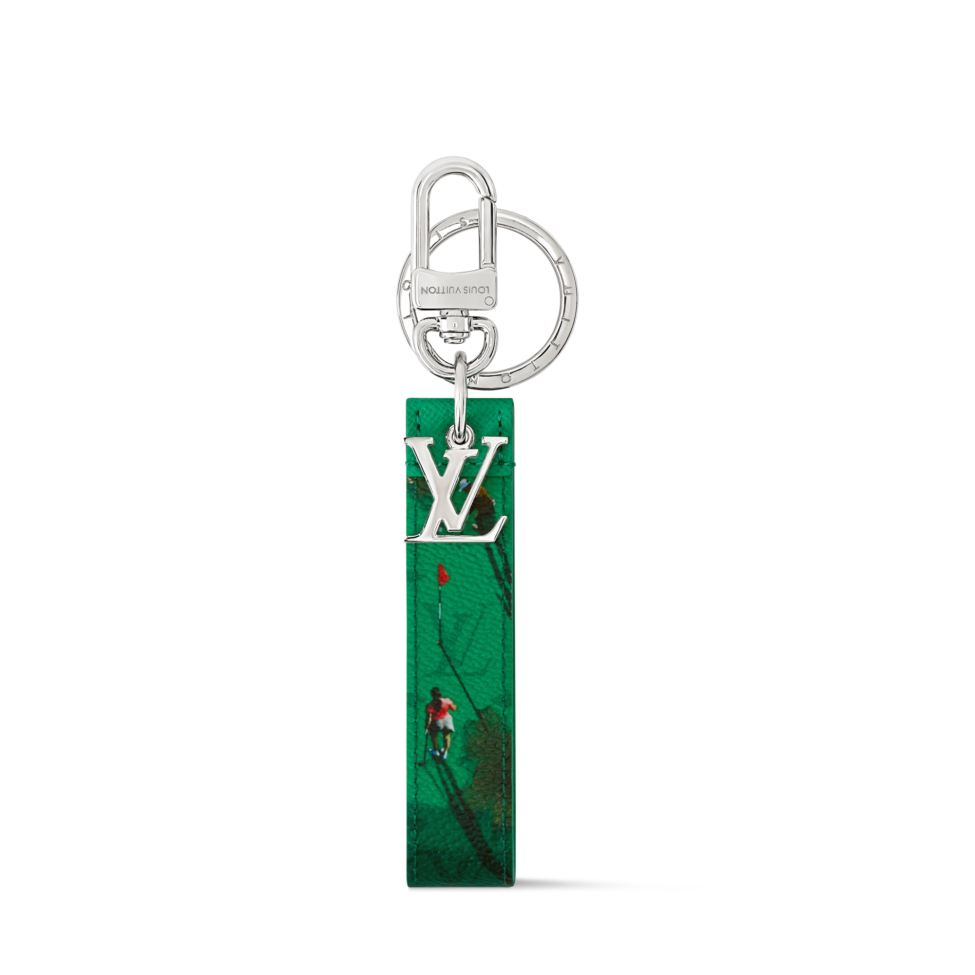 LV Dragonne Sport Key Holder and Bag Charm S00 - New - For Men